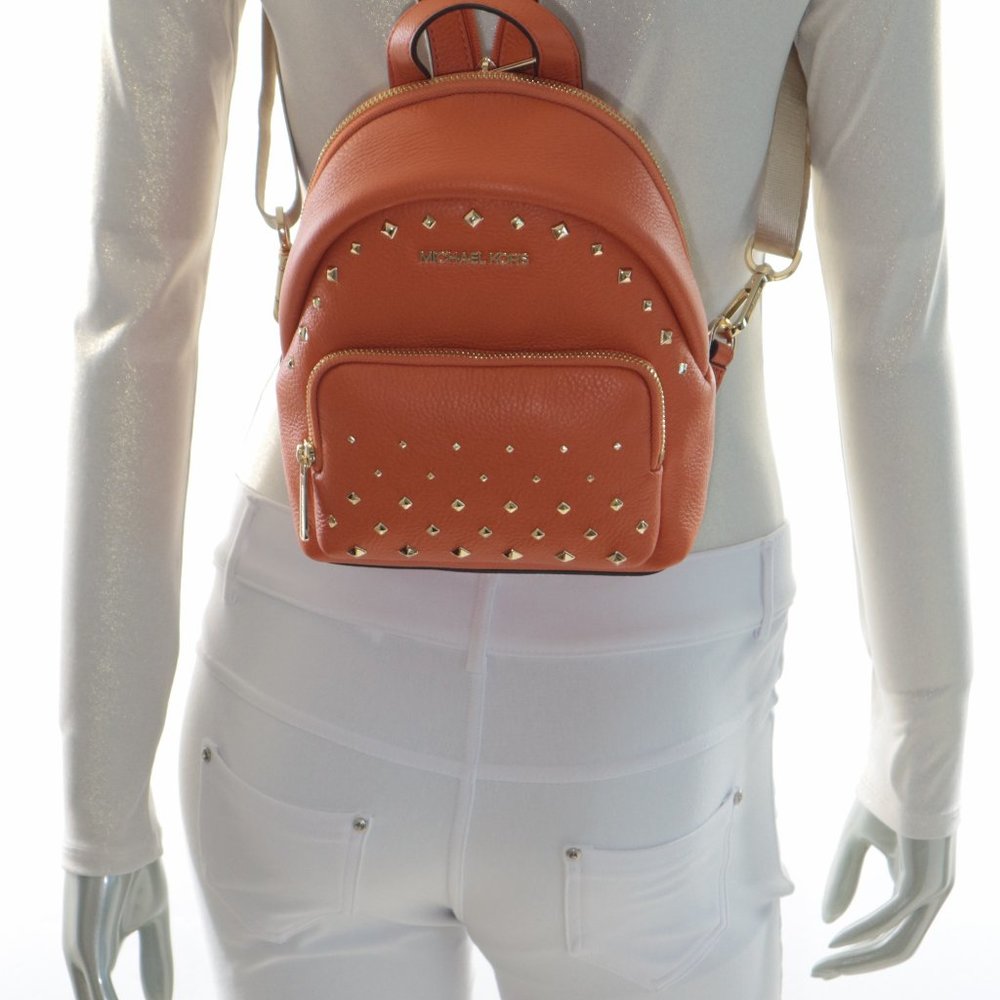 Michael Kors Erin Mini Small Backpack Tangerine